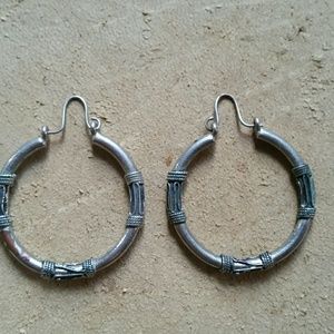 Hoop earrings